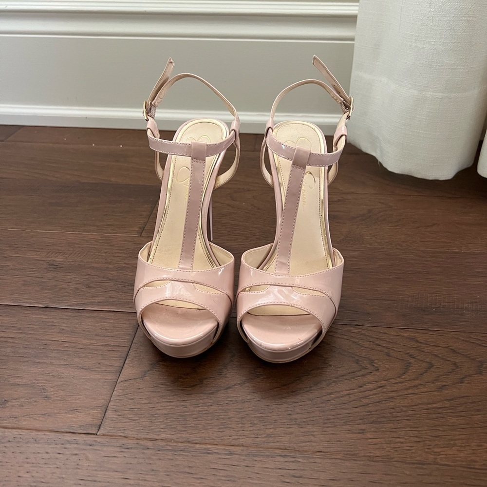 Jessica Simpson Pink Heels Size 8